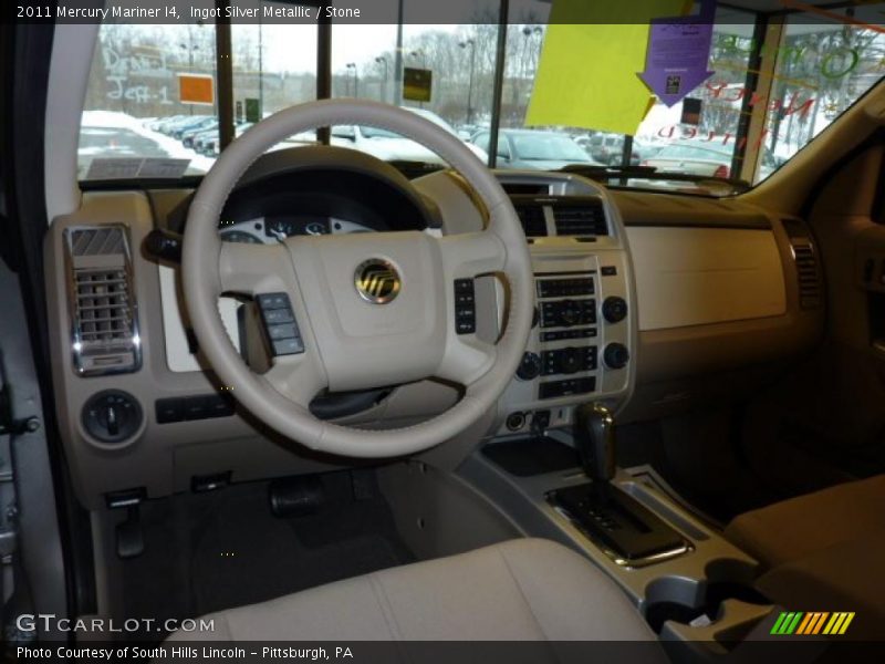 Ingot Silver Metallic / Stone 2011 Mercury Mariner I4