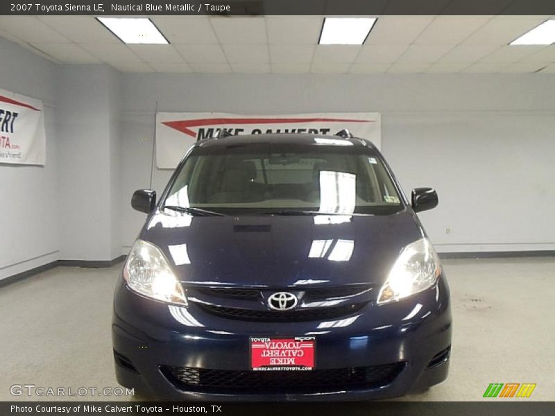 Nautical Blue Metallic / Taupe 2007 Toyota Sienna LE