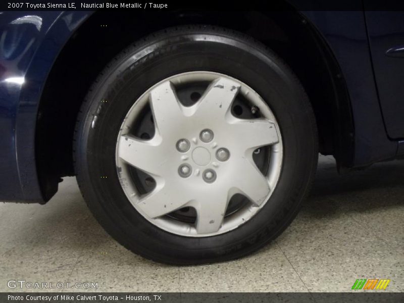Nautical Blue Metallic / Taupe 2007 Toyota Sienna LE