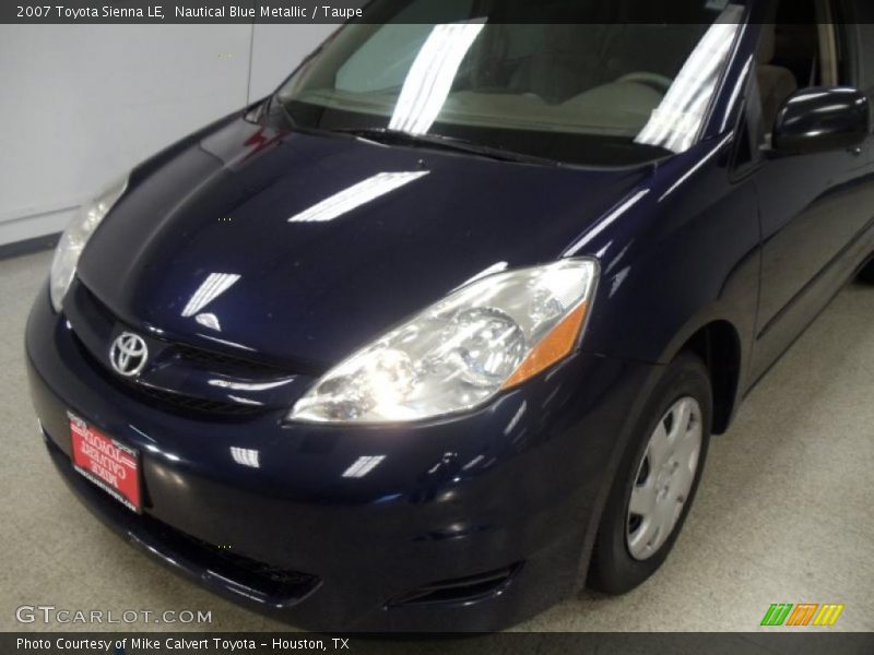 Nautical Blue Metallic / Taupe 2007 Toyota Sienna LE