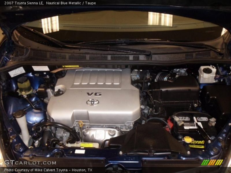 Nautical Blue Metallic / Taupe 2007 Toyota Sienna LE