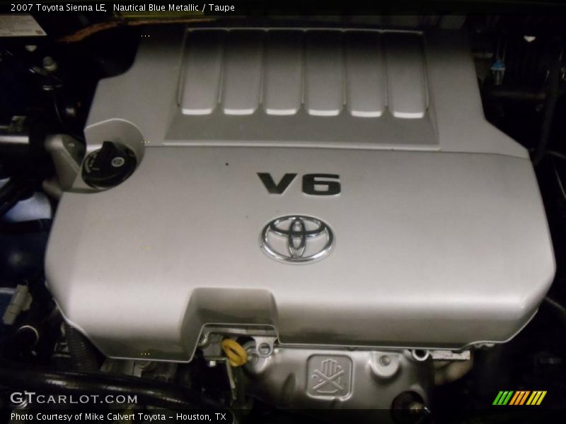 Nautical Blue Metallic / Taupe 2007 Toyota Sienna LE