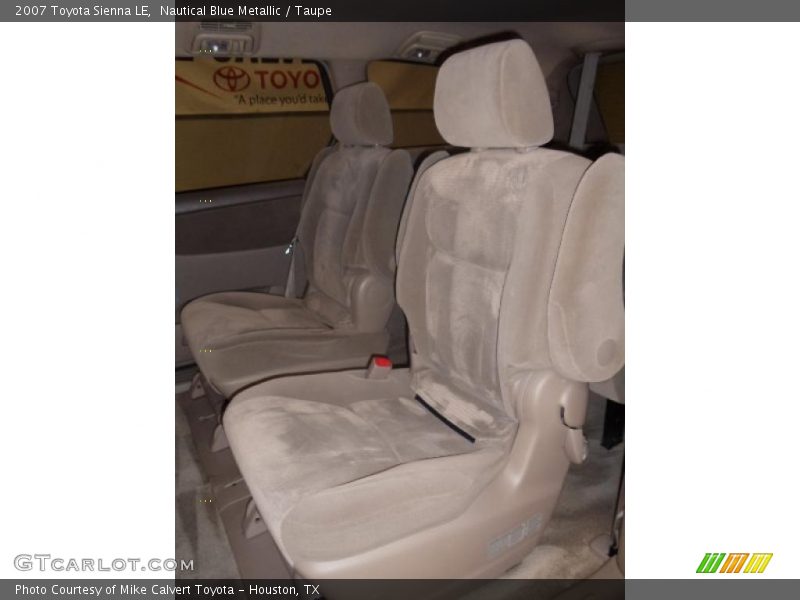 Nautical Blue Metallic / Taupe 2007 Toyota Sienna LE