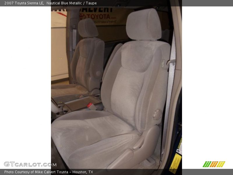 Nautical Blue Metallic / Taupe 2007 Toyota Sienna LE