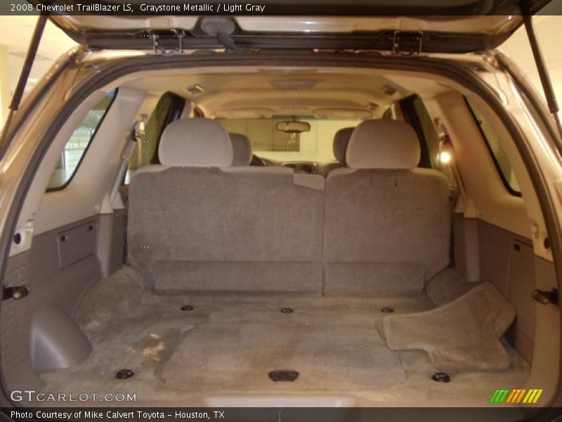 Graystone Metallic / Light Gray 2008 Chevrolet TrailBlazer LS