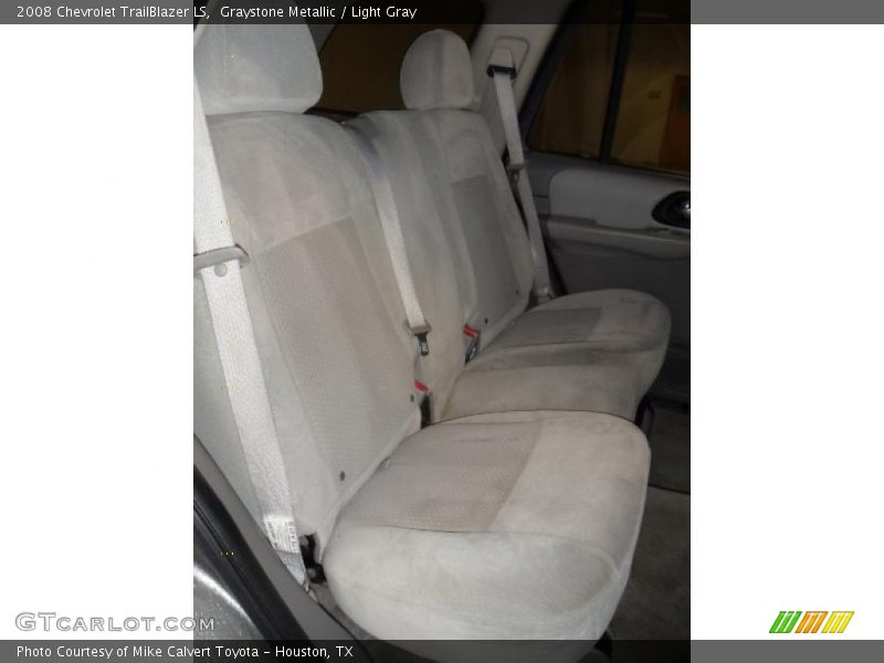 Graystone Metallic / Light Gray 2008 Chevrolet TrailBlazer LS