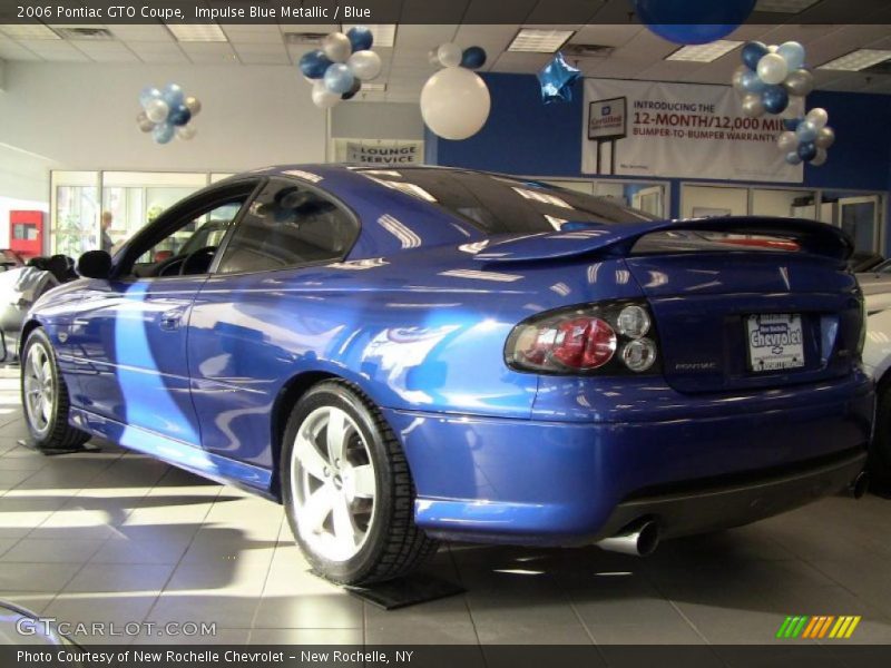 Impulse Blue Metallic / Blue 2006 Pontiac GTO Coupe