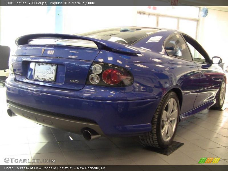 Impulse Blue Metallic / Blue 2006 Pontiac GTO Coupe