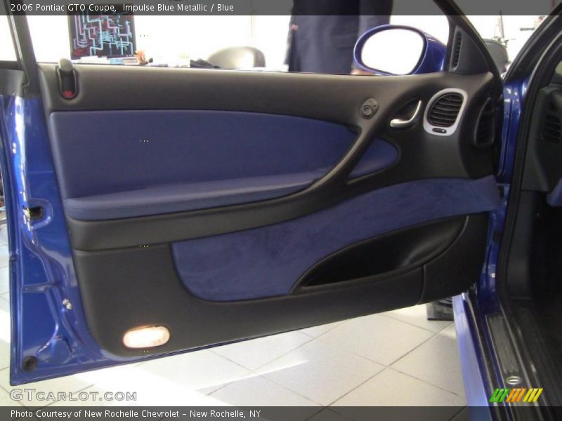 Impulse Blue Metallic / Blue 2006 Pontiac GTO Coupe