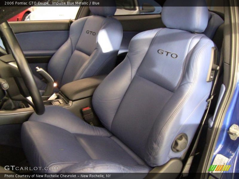 Impulse Blue Metallic / Blue 2006 Pontiac GTO Coupe