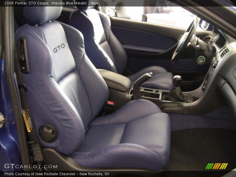 Impulse Blue Metallic / Blue 2006 Pontiac GTO Coupe