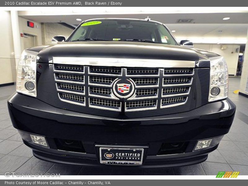 Black Raven / Ebony 2010 Cadillac Escalade ESV Premium AWD