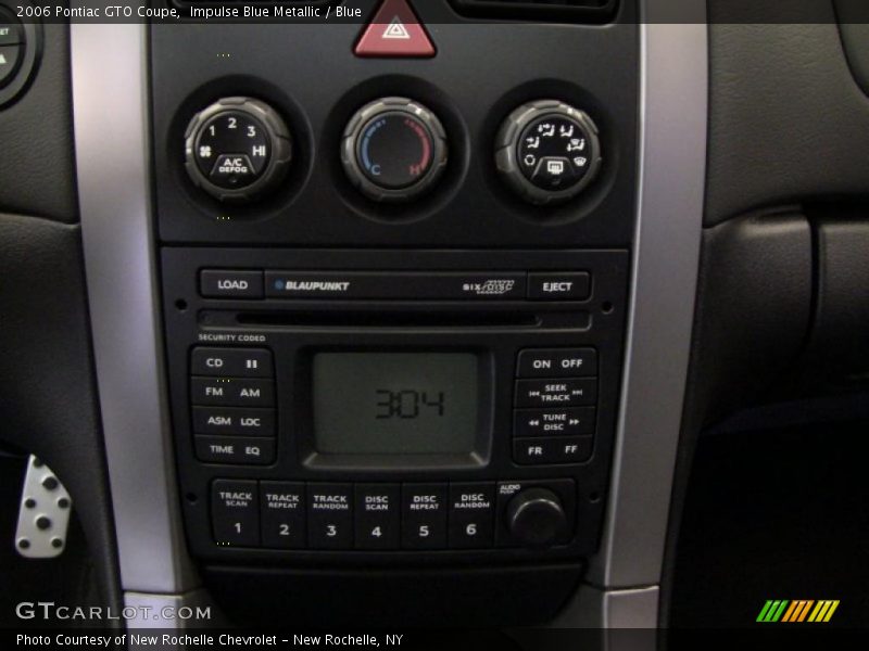 Impulse Blue Metallic / Blue 2006 Pontiac GTO Coupe