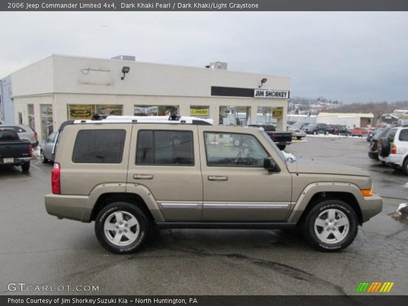 Dark Khaki Pearl / Dark Khaki/Light Graystone 2006 Jeep Commander Limited 4x4