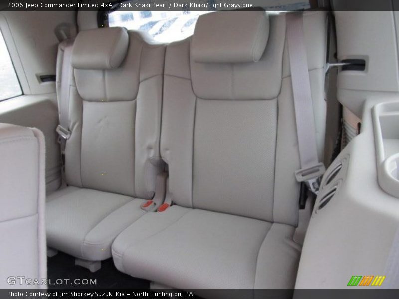 Dark Khaki Pearl / Dark Khaki/Light Graystone 2006 Jeep Commander Limited 4x4