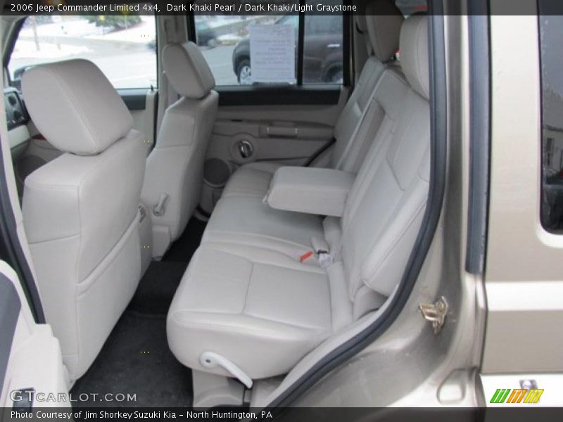 Dark Khaki Pearl / Dark Khaki/Light Graystone 2006 Jeep Commander Limited 4x4