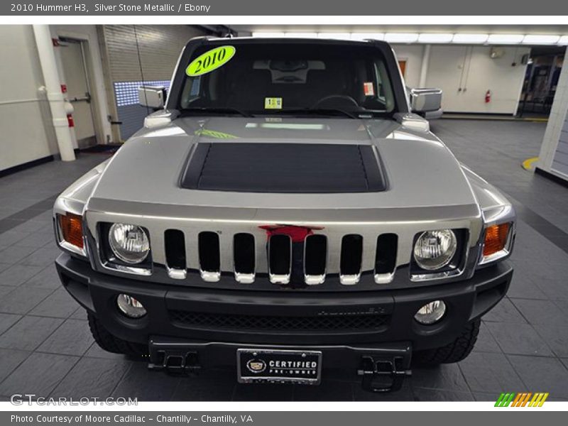 Silver Stone Metallic / Ebony 2010 Hummer H3