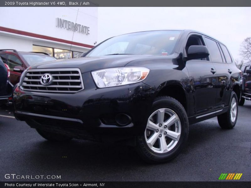 Black / Ash 2009 Toyota Highlander V6 4WD