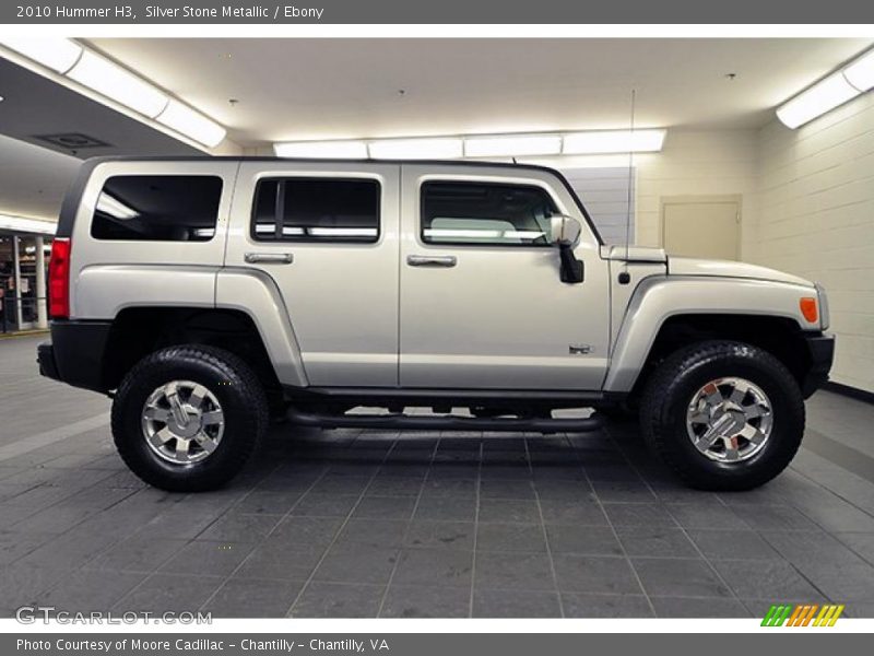 Silver Stone Metallic / Ebony 2010 Hummer H3