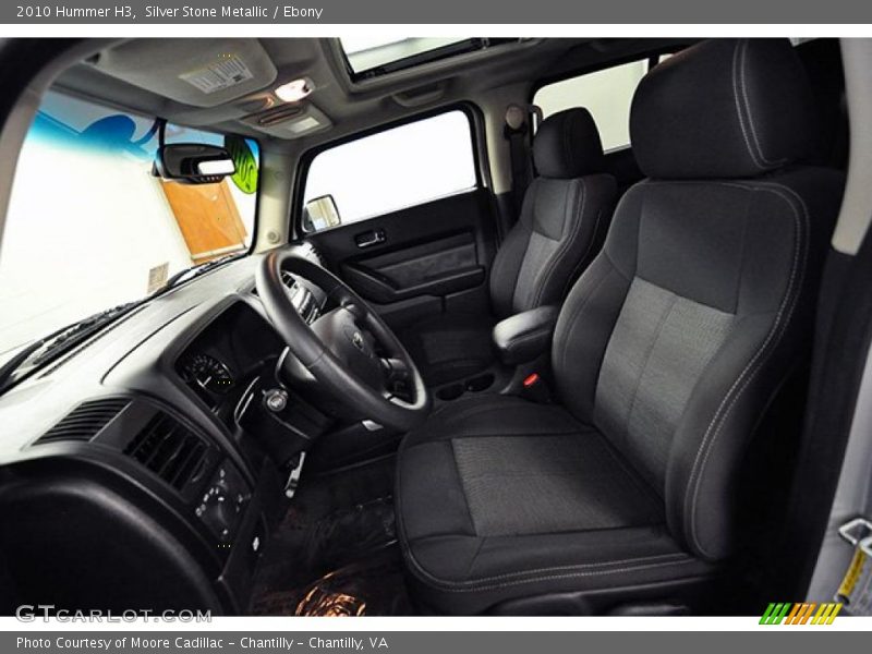 Silver Stone Metallic / Ebony 2010 Hummer H3