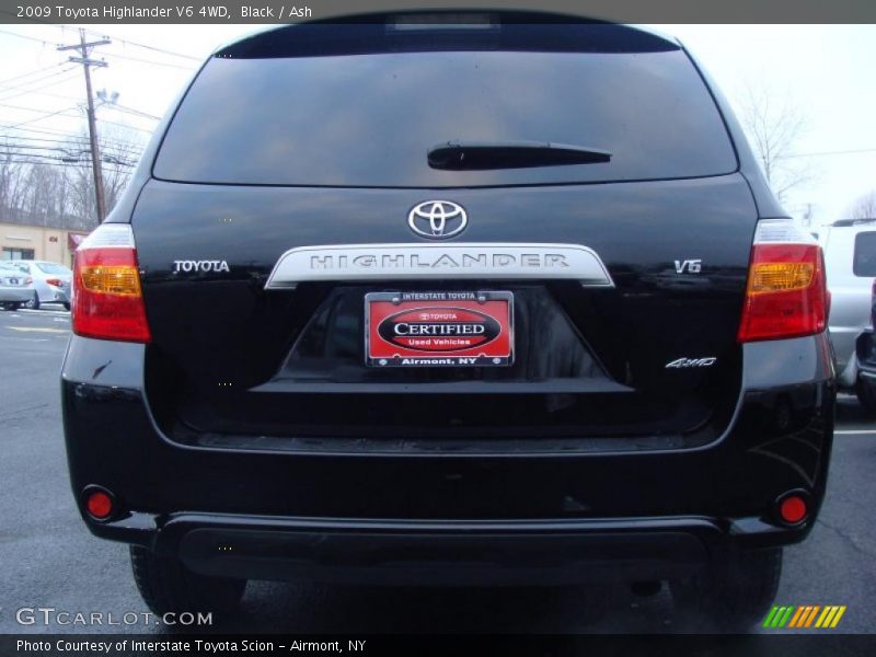 Black / Ash 2009 Toyota Highlander V6 4WD