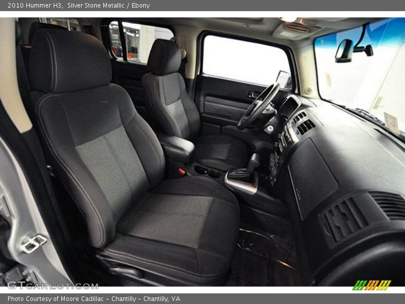 Silver Stone Metallic / Ebony 2010 Hummer H3