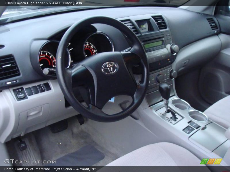 Black / Ash 2009 Toyota Highlander V6 4WD