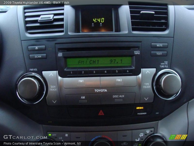 Black / Ash 2009 Toyota Highlander V6 4WD