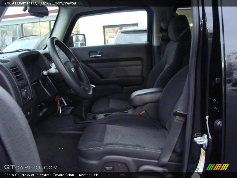  2009 H3  Ebony/Pewter Interior