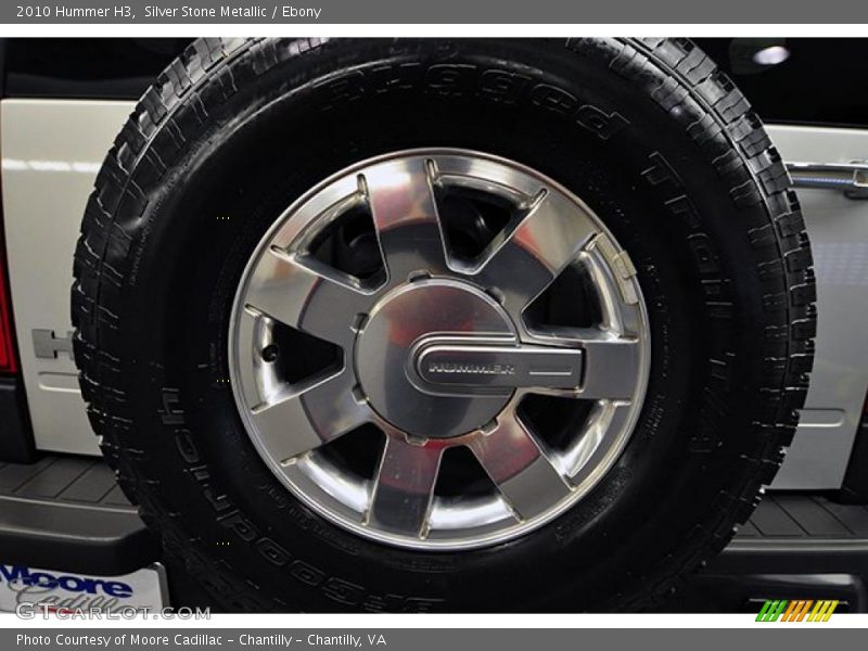 Silver Stone Metallic / Ebony 2010 Hummer H3