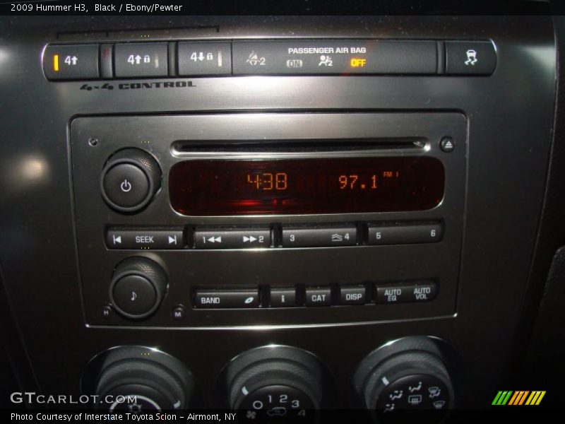 Black / Ebony/Pewter 2009 Hummer H3