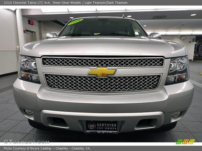 Sheer Silver Metallic / Light Titanium/Dark Titanium 2010 Chevrolet Tahoe LTZ 4x4