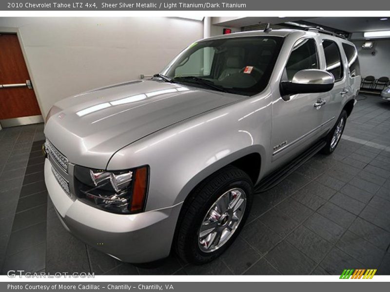 Sheer Silver Metallic / Light Titanium/Dark Titanium 2010 Chevrolet Tahoe LTZ 4x4
