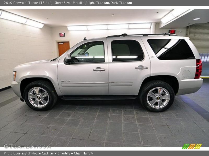 Sheer Silver Metallic / Light Titanium/Dark Titanium 2010 Chevrolet Tahoe LTZ 4x4