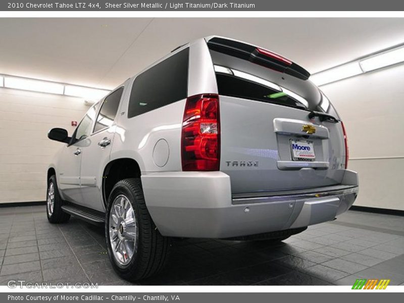 Sheer Silver Metallic / Light Titanium/Dark Titanium 2010 Chevrolet Tahoe LTZ 4x4