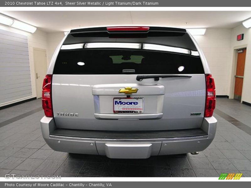 Sheer Silver Metallic / Light Titanium/Dark Titanium 2010 Chevrolet Tahoe LTZ 4x4