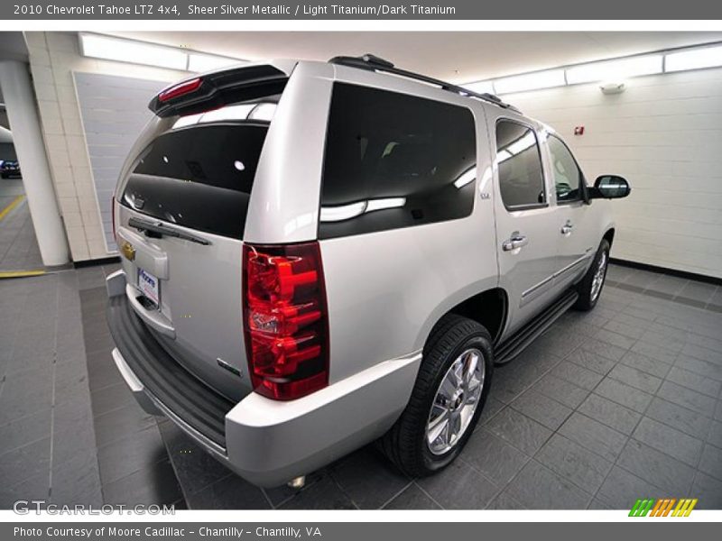 Sheer Silver Metallic / Light Titanium/Dark Titanium 2010 Chevrolet Tahoe LTZ 4x4