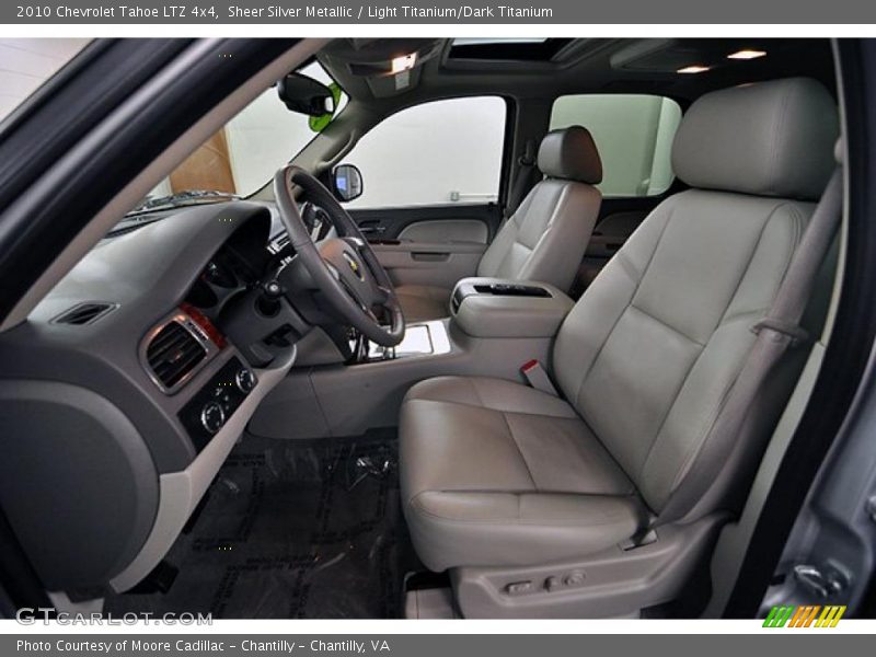 Sheer Silver Metallic / Light Titanium/Dark Titanium 2010 Chevrolet Tahoe LTZ 4x4