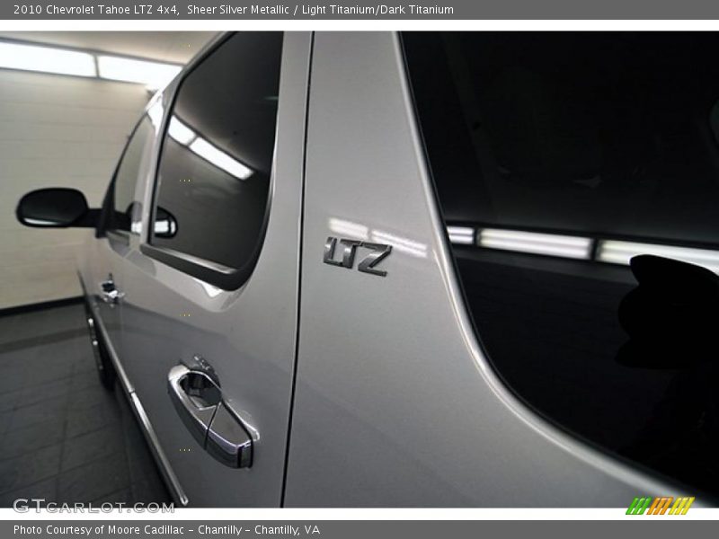 Sheer Silver Metallic / Light Titanium/Dark Titanium 2010 Chevrolet Tahoe LTZ 4x4