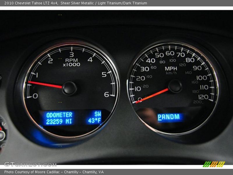 Sheer Silver Metallic / Light Titanium/Dark Titanium 2010 Chevrolet Tahoe LTZ 4x4