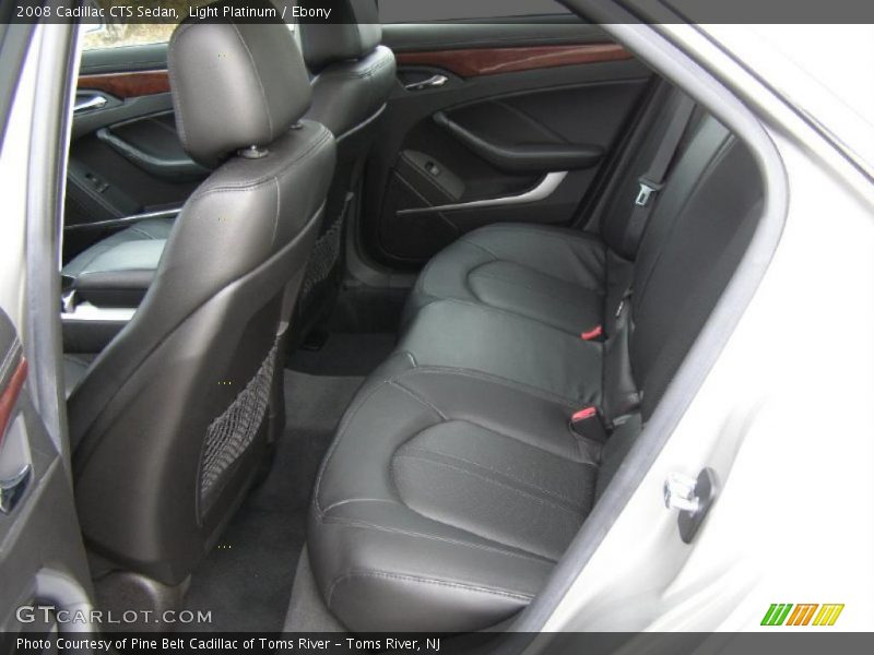 Light Platinum / Ebony 2008 Cadillac CTS Sedan