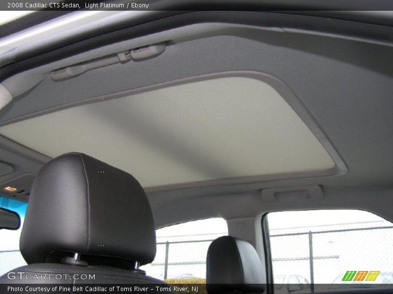 Light Platinum / Ebony 2008 Cadillac CTS Sedan