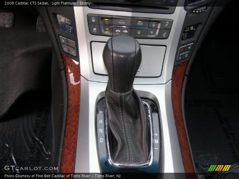 Light Platinum / Ebony 2008 Cadillac CTS Sedan