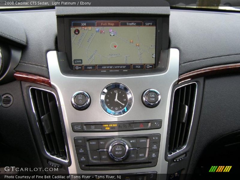 Light Platinum / Ebony 2008 Cadillac CTS Sedan