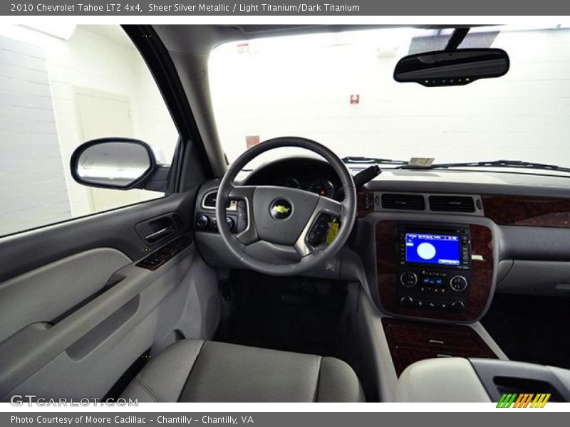 Sheer Silver Metallic / Light Titanium/Dark Titanium 2010 Chevrolet Tahoe LTZ 4x4