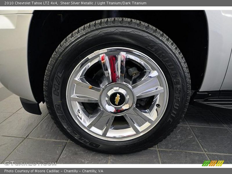 Sheer Silver Metallic / Light Titanium/Dark Titanium 2010 Chevrolet Tahoe LTZ 4x4