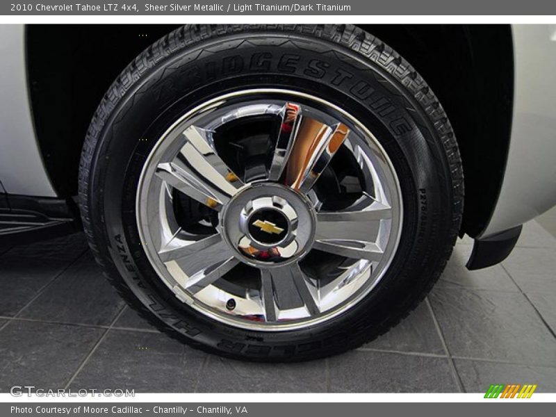 Sheer Silver Metallic / Light Titanium/Dark Titanium 2010 Chevrolet Tahoe LTZ 4x4