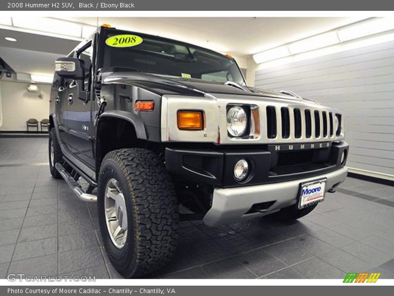 Black / Ebony Black 2008 Hummer H2 SUV