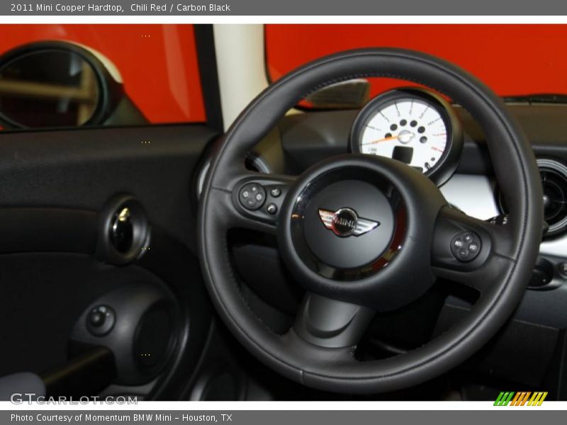 Chili Red / Carbon Black 2011 Mini Cooper Hardtop