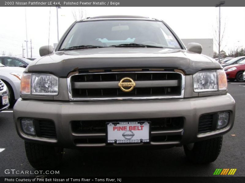 Polished Pewter Metallic / Beige 2003 Nissan Pathfinder LE 4x4